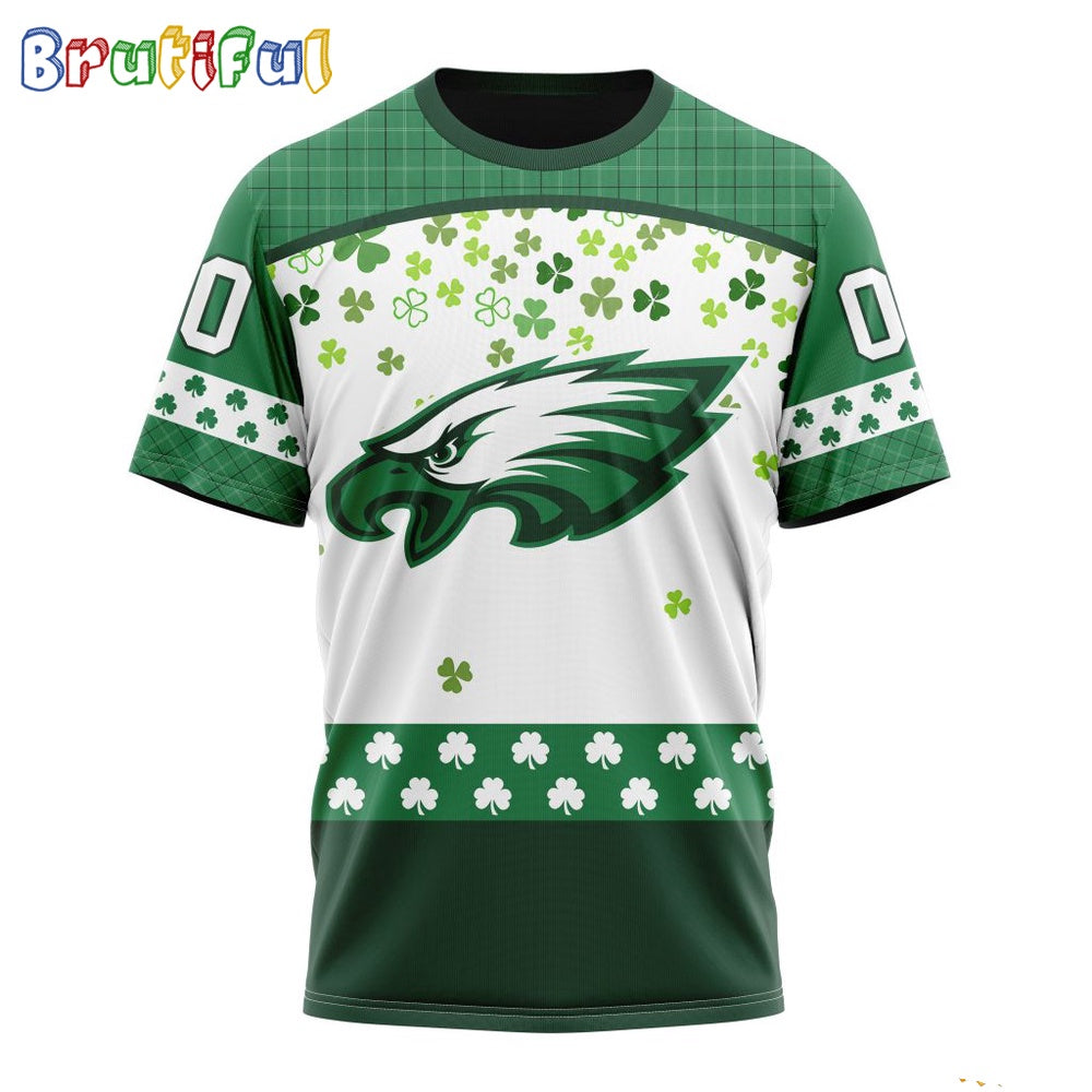 NFL Philadelphia Eagles T-Shirt Special Design T-Shirt St Patrick Day