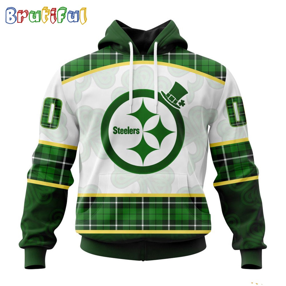 NFL Pittsburgh Steelers Hoodie Special Design 3D Hoodie St Patrick Day