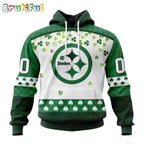 NFL Pittsburgh Steelers Hoodie Special Design For St Patrick Day