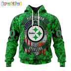 NFL Pittsburgh Steelers Hoodie Special Design Hoodie St Patrick Day