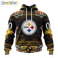 NFL Pittsburgh Steelers Hoodie Special Native Costume Design Hoodie