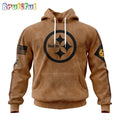 NFL Pittsburgh Steelers Hoodie Special Salute To Service For Veterans Day Full Printed Hoodie
