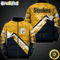 NFL Pittsburgh Steelers Puffer Jacket Customized Sport Down Jacket
