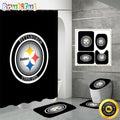NFL Pittsburgh Steelers Shower Curtain Classic Curtain Styles