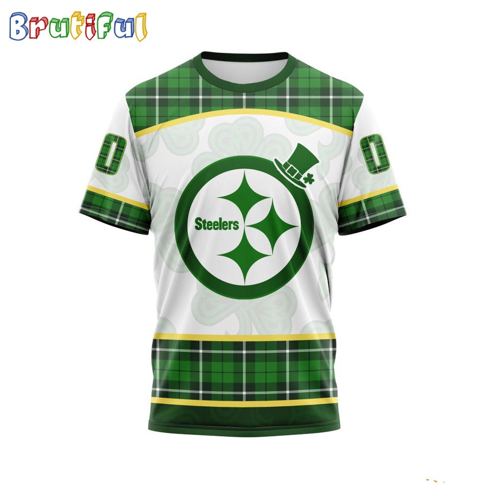 NFL Pittsburgh Steelers T-Shirt Special Design For St Patrick Day