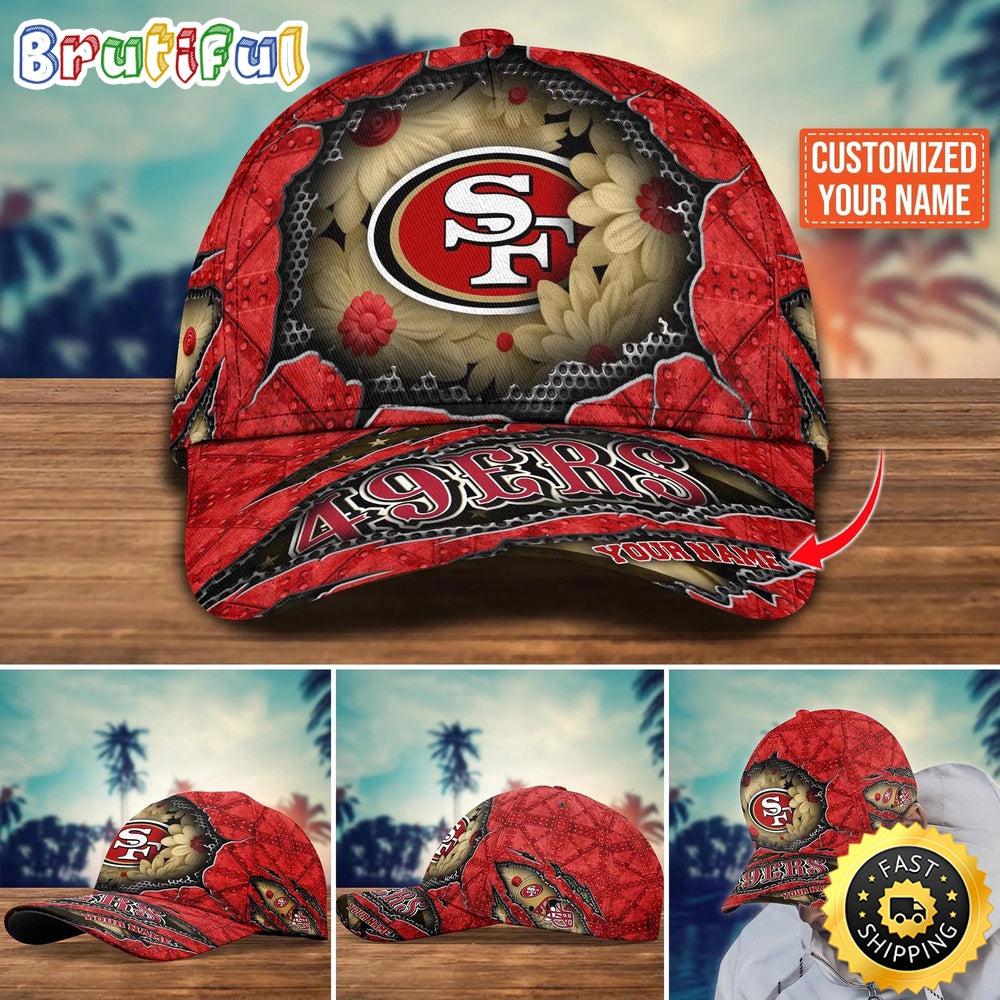 NFL San Francisco 49ers Baseball Cap Custom Cap Trending For Fans