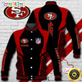 NFL San Francisco 49ers Baseball Jacket Football Sports Jacket