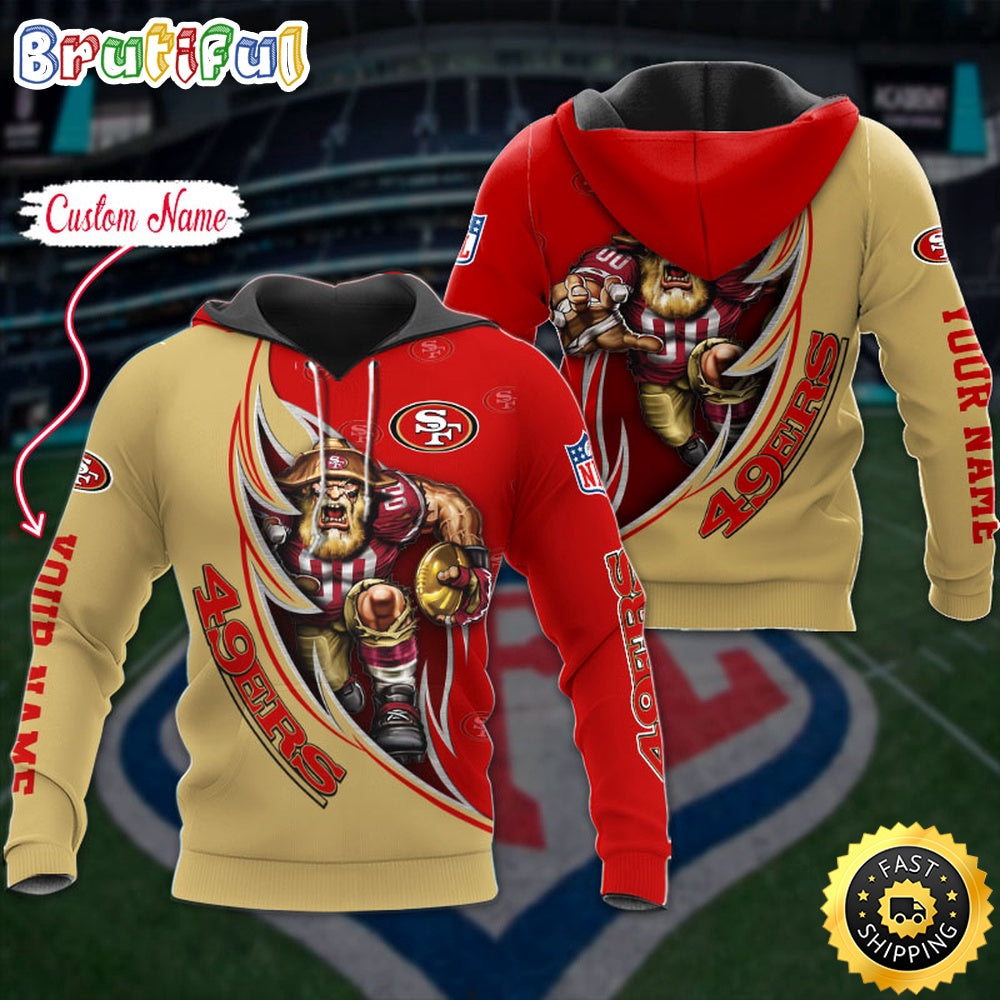NFL San Francisco 49ers Hoodie Damn Right Sport Hoodie