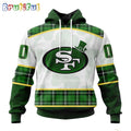 NFL San Francisco 49ers Hoodie Special Design 3D Hoodie St Patrick Day