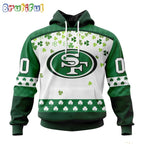 NFL San Francisco 49ers Hoodie Special Design For St Patrick Day