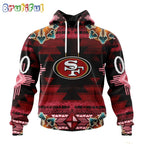 NFL San Francisco 49ers Hoodie Special Native Costume Design Hoodie