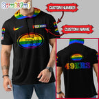 NFL San Francisco 49ers LGBT Workout Hoodie Tank Tops Custom LGBT Pride Shirt