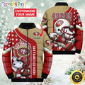 NFL San Francisco 49ers Puffer Jacket Snooby Customized Jacket