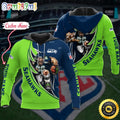 NFL Seattle Seahawks Hoodie Damn Right Sport Hoodie