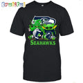 NFL Seattle Seahawks St Patrick’s Day T-Shirt Special Gomes Baby Yoda St Patricks Day Shirt