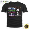 NFL Seattle Seahawks T Shirt Super Bowl LVIII 2024 Las Vegas Champions Unisex Tshirt