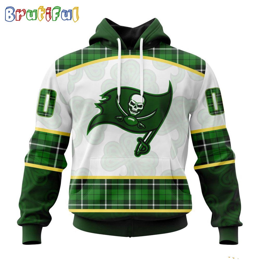 NFL Tampa Bay Buccaneers Hoodie Special Design 3D Hoodie St Patrick Day