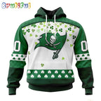 NFL Tampa Bay Buccaneers Hoodie Special Design For St Patrick Day