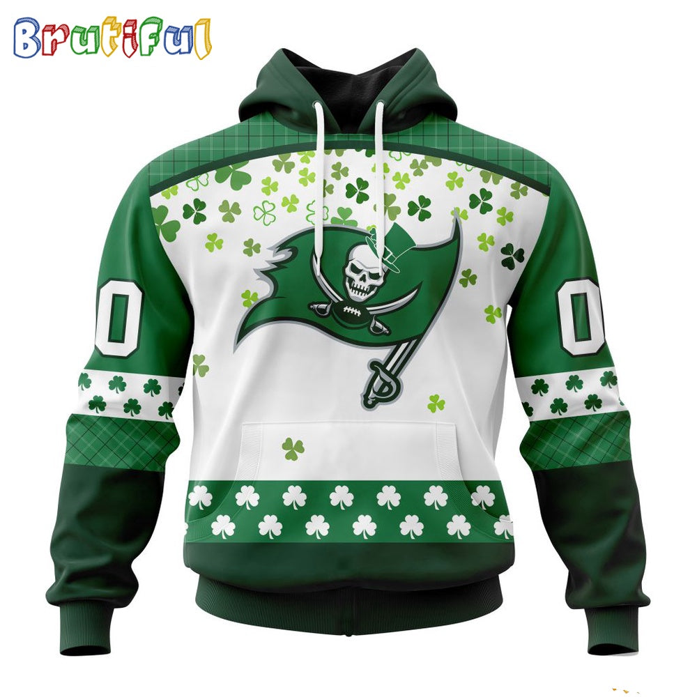 NFL Tampa Bay Buccaneers Hoodie Special Design For St Patrick Day