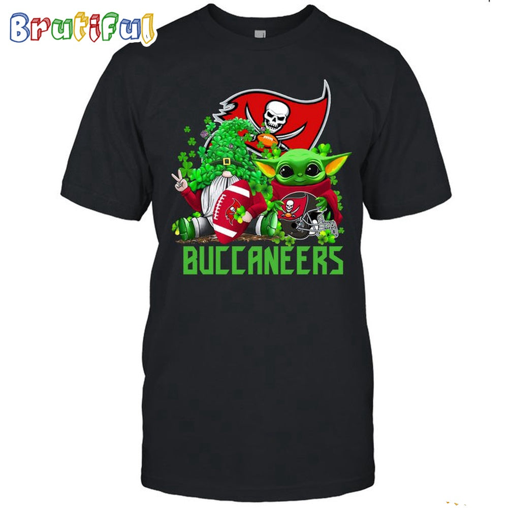 NFL Tampa Bay Buccaneers St Patrick’s Day T-Shirt Special Gomes Baby Yoda St Patricks Day Shirt