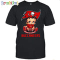 NFL Tampa Bay Buccaneers T-Shirt Betty Boop Football Tshirt