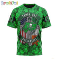 NFL Tampa Bay Buccaneers T-Shirt Special Design 3D T-Shirt St Patrick Day
