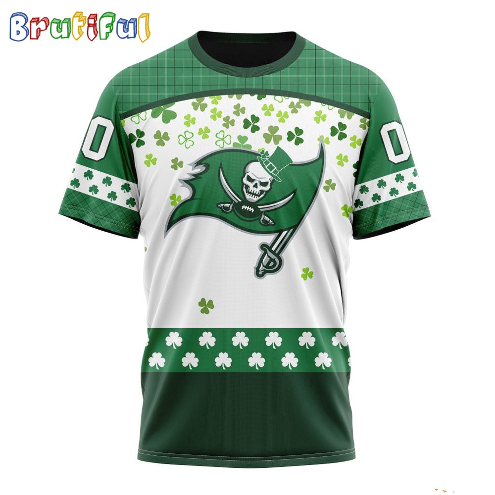 NFL Tampa Bay Buccaneers T-Shirt Special Design T-Shirt St Patrick Day