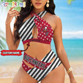 NFL Tampa Bay Buccaneers Women Bikini Set Summer Football Bikini Sets