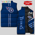 NFL Tennessee Titans Damn Right Sleeveless Down Jacket