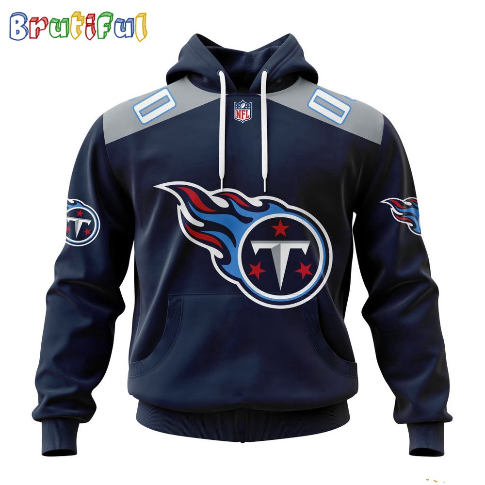 NFL Tennessee Titans Hoodie 2024 Personalized Name And Number Unisex Hoodie