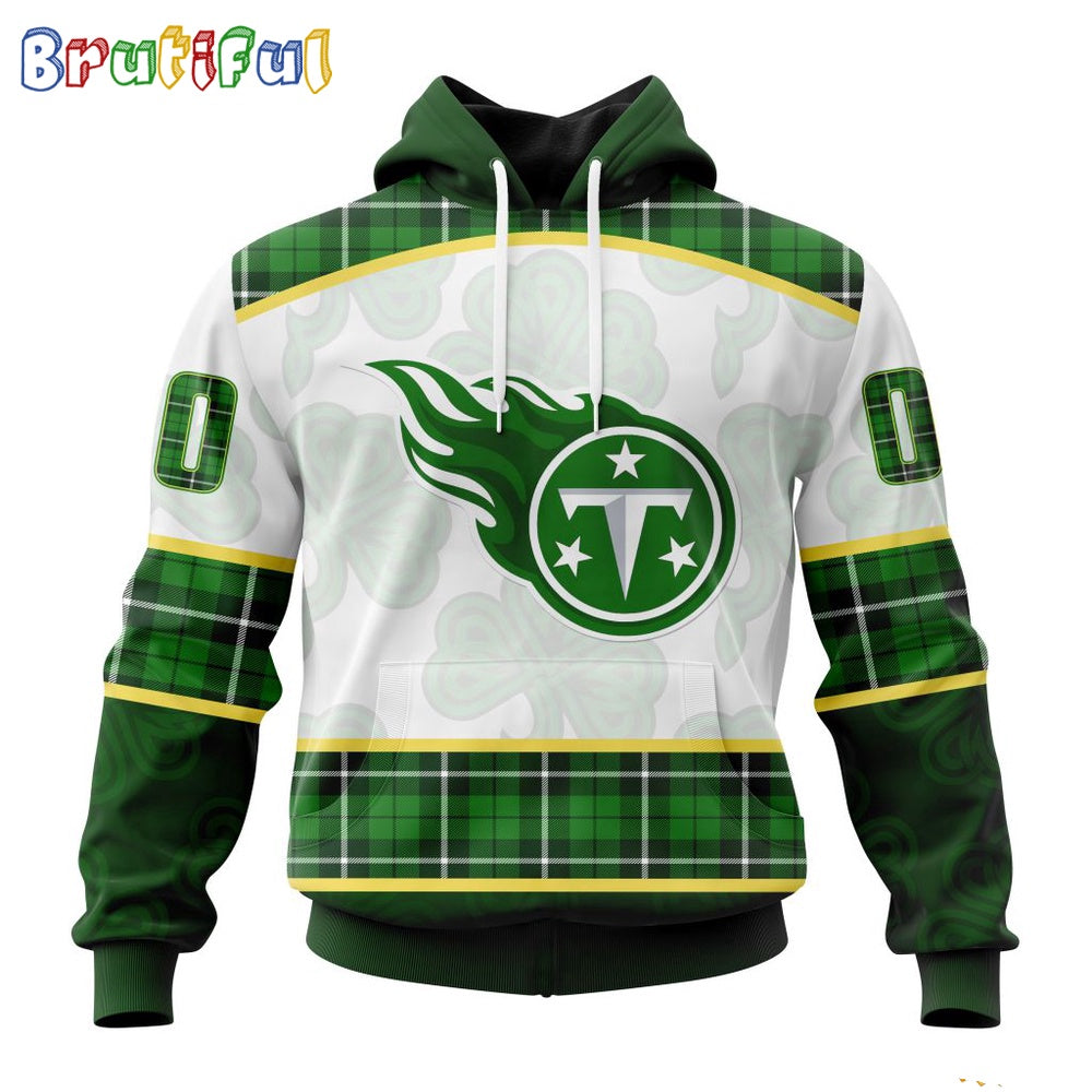 NFL Tennessee Titans Hoodie Special Design 3D Hoodie St Patrick Day