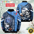 NFL Tennessee Titans Puffer Jacket Snooby Customized Jacket