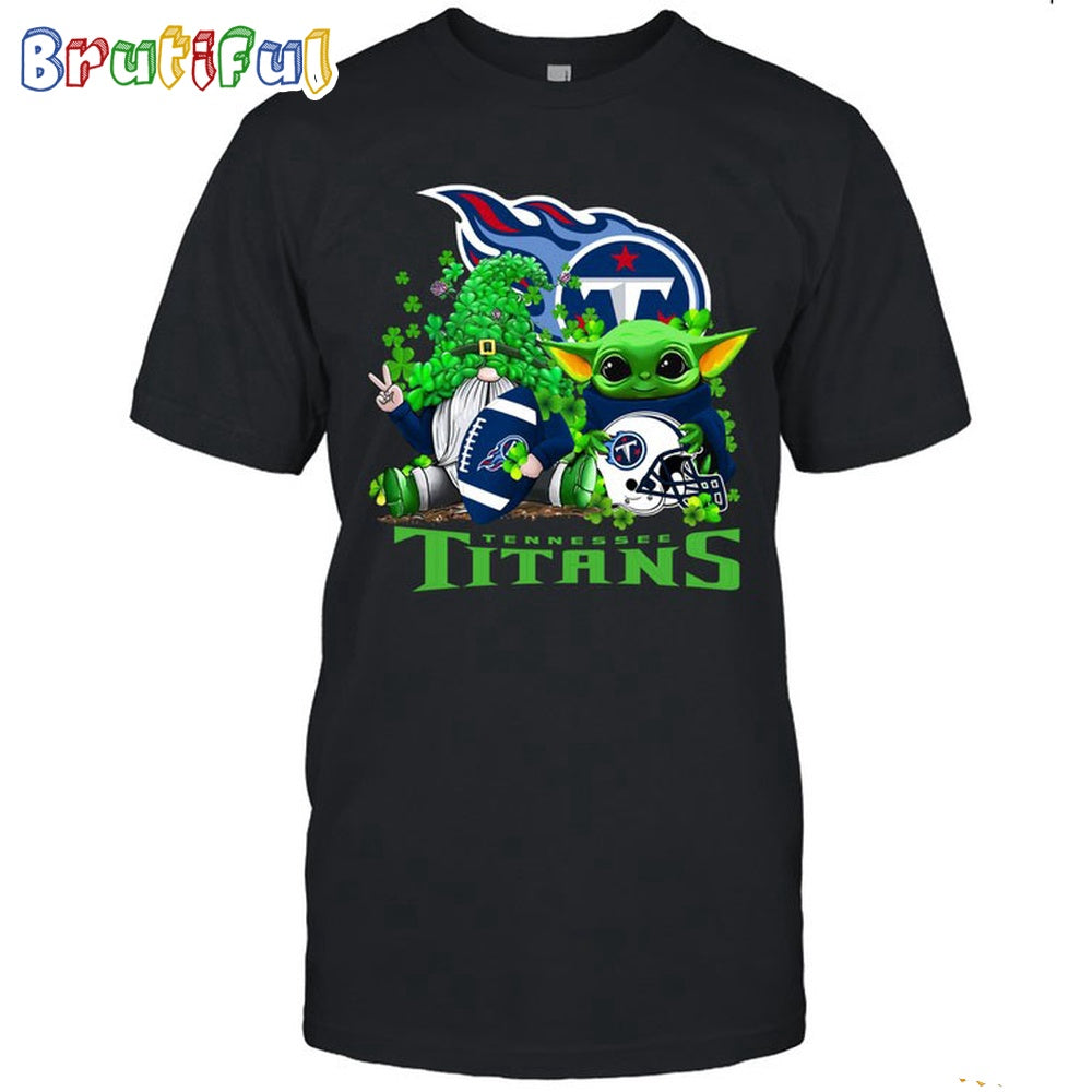 NFL Tennessee Titans St Patrick’s Day T-Shirt Special Gomes Baby Yoda St Patricks Day Shirt
