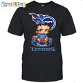 NFL Tennessee Titans T-Shirt Betty Boop Football Tshirt