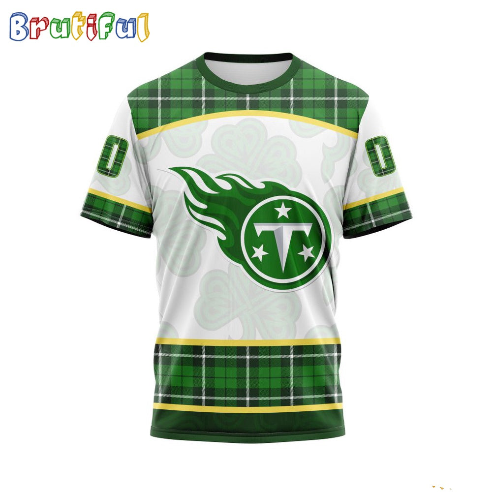 NFL Tennessee Titans T-Shirt Special Design For St Patrick Day