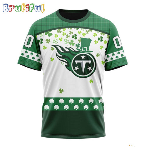 NFL Tennessee Titans T-Shirt Special Design T-Shirt St Patrick Day