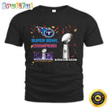 NFL Tennessee Titans T Shirt Super Bowl LVIII 2024 Las Vegas Champions Unisex Tshirt