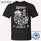 NFL Tom Brady Jersey Retirement New England Patriots Football 2024 T Shirt