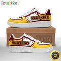 NFL Washington Commanders Air Force 1 Shoes Football Sports Sneaker Shoes