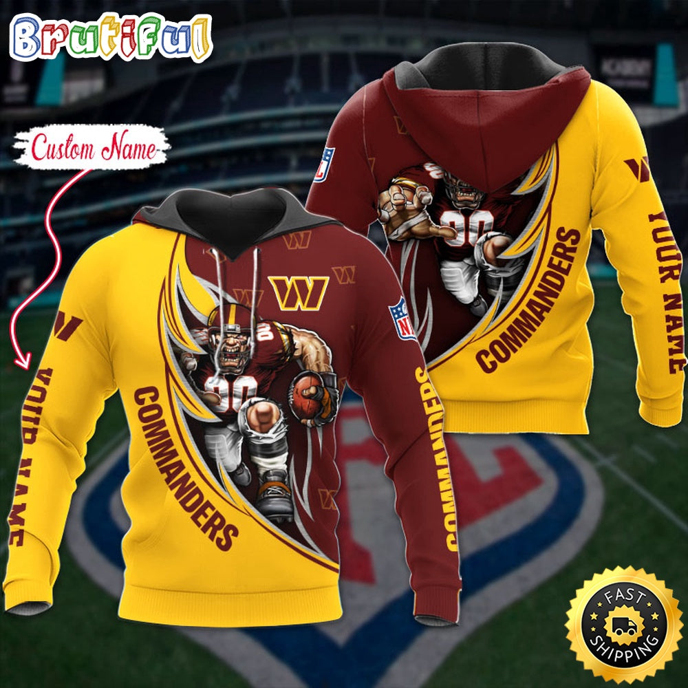 NFL Washington Commanders Hoodie Damn Right Sport Hoodie
