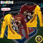 NFL Washington Commanders Hoodie Damn Right Sport Hoodie