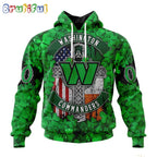 NFL Washington Commanders Hoodie Special Design Hoodie St Patrick Day
