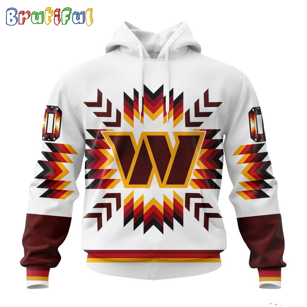 NFL Washington Commanders Hoodie Special Design With Native Pattern