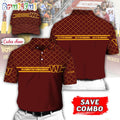 NFL Washington Commanders Polo Shirt, Custom Football Polo Shirt And Cap