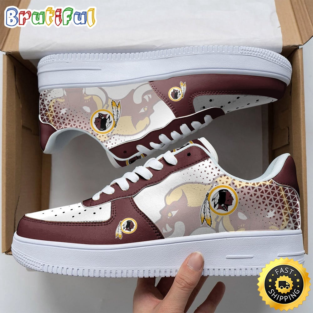 NFL Washington Redskins Air Force 1 Shoes Classic Air Force Kicks