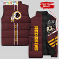 NFL Washington Redskins Damn Right Sleeveless Down Jacket