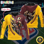 NFL Washington Redskins Hoodie Damn Right Sport Hoodie