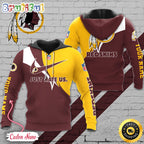 NFL Washington Redskins Hoodie Just Hate US Sport Hoodie