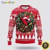 NFL Arizona Cardinals Ugly Sweater Christmas Wreath Sweater For Fan Football