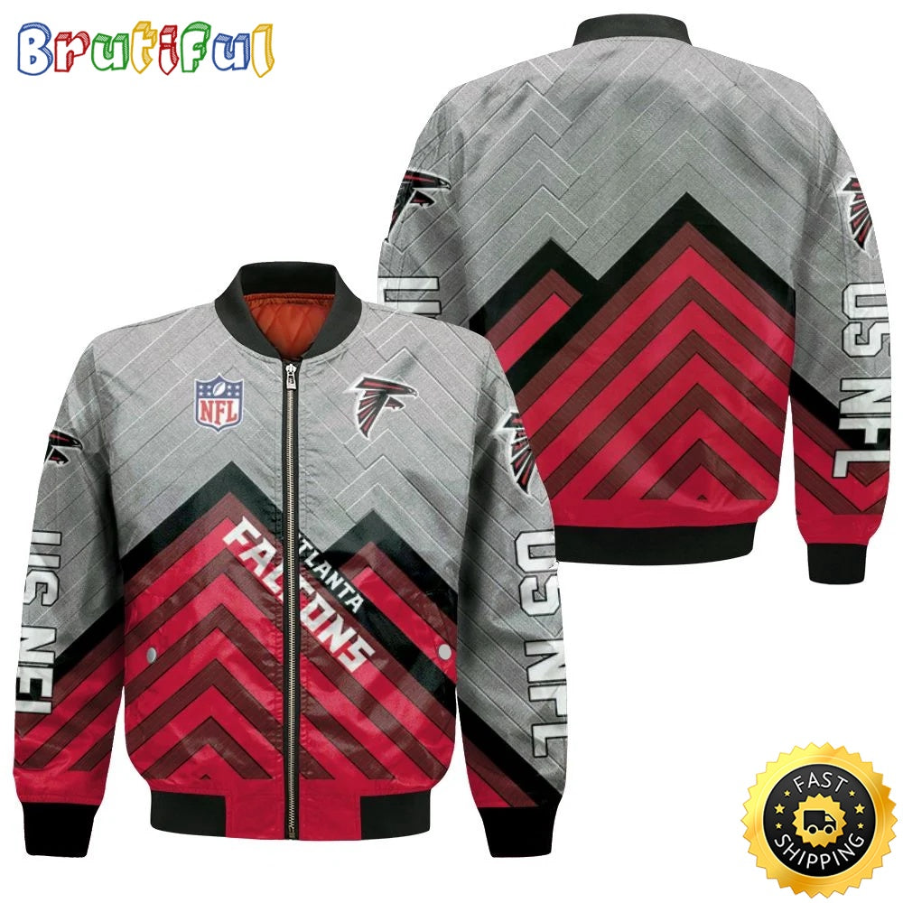 NFL Atlanta Falcons Bomber Jacket For Football Fans